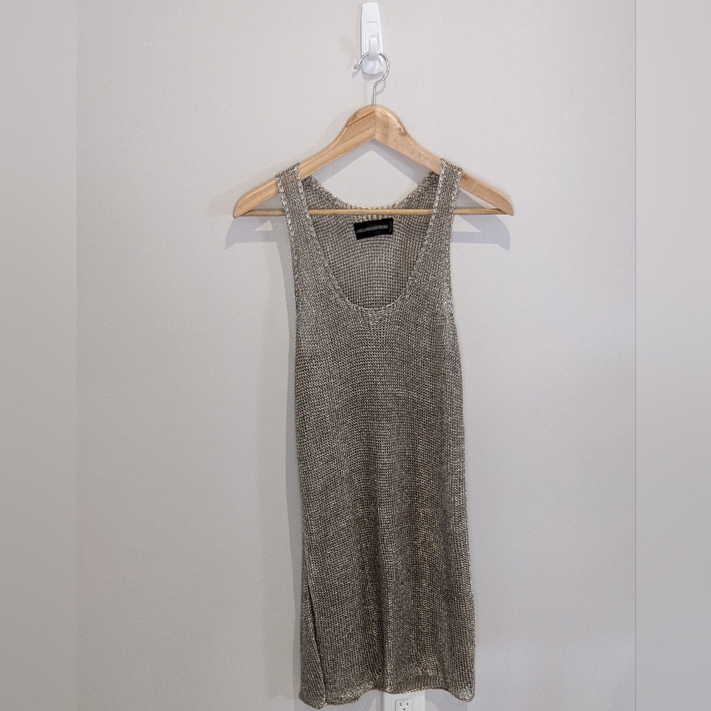 Zadig & Voltaire Women's Metallic Mesh Dress - Small